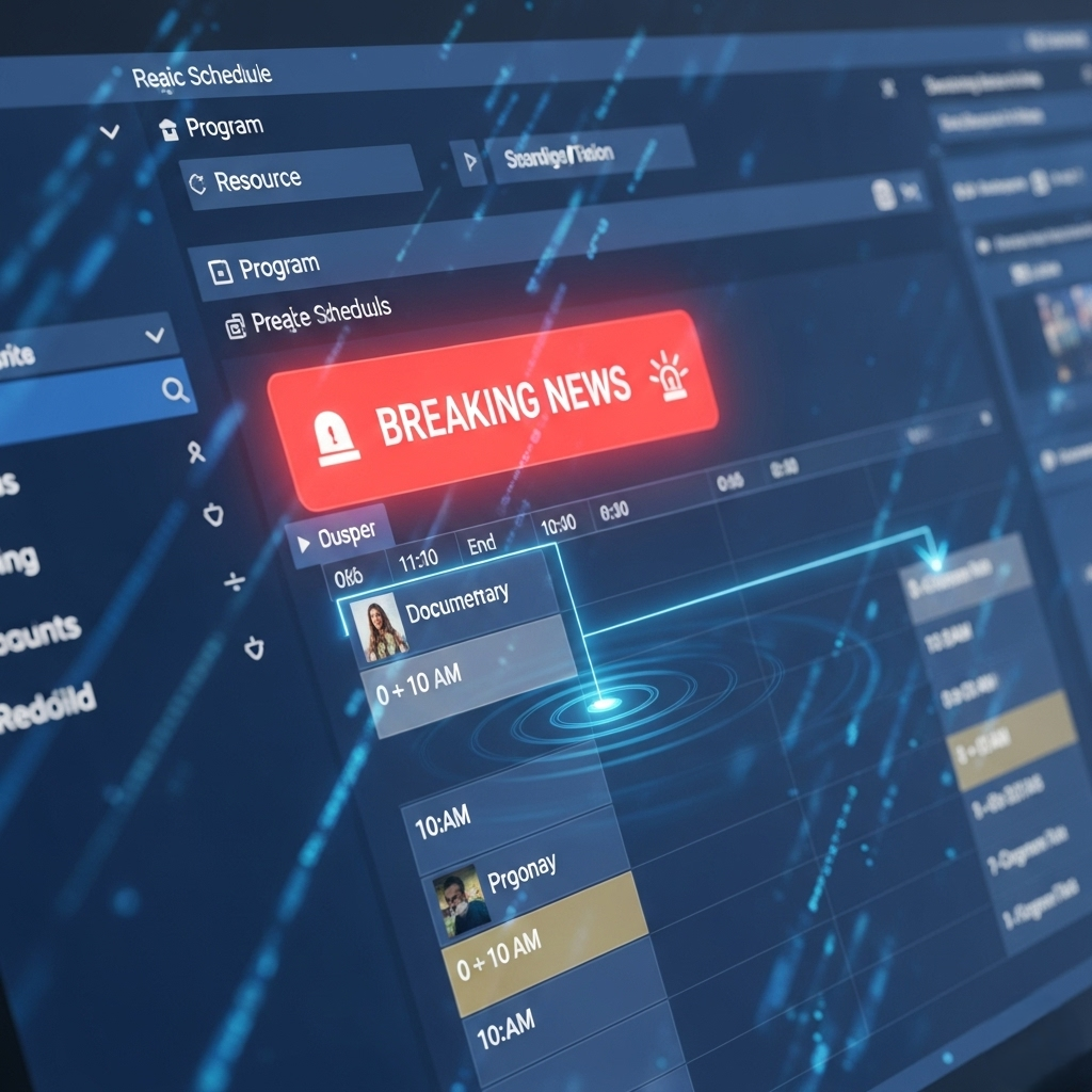 5. Real-Time Flexibility - How Television Scheduling Software Transforms Broadcast Management and Efficiency