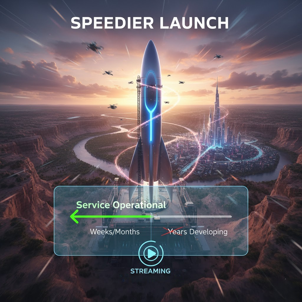 1. Speedier Launch: - How White Label OTT Platforms Help You Build Your Own Netflix-Style Service