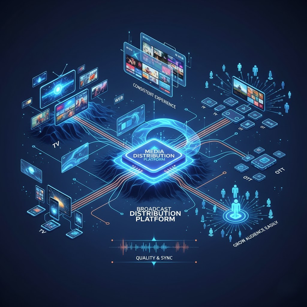 Scalable Content Distribution - Why Broadcast Software is Essential for Growing Media Networks