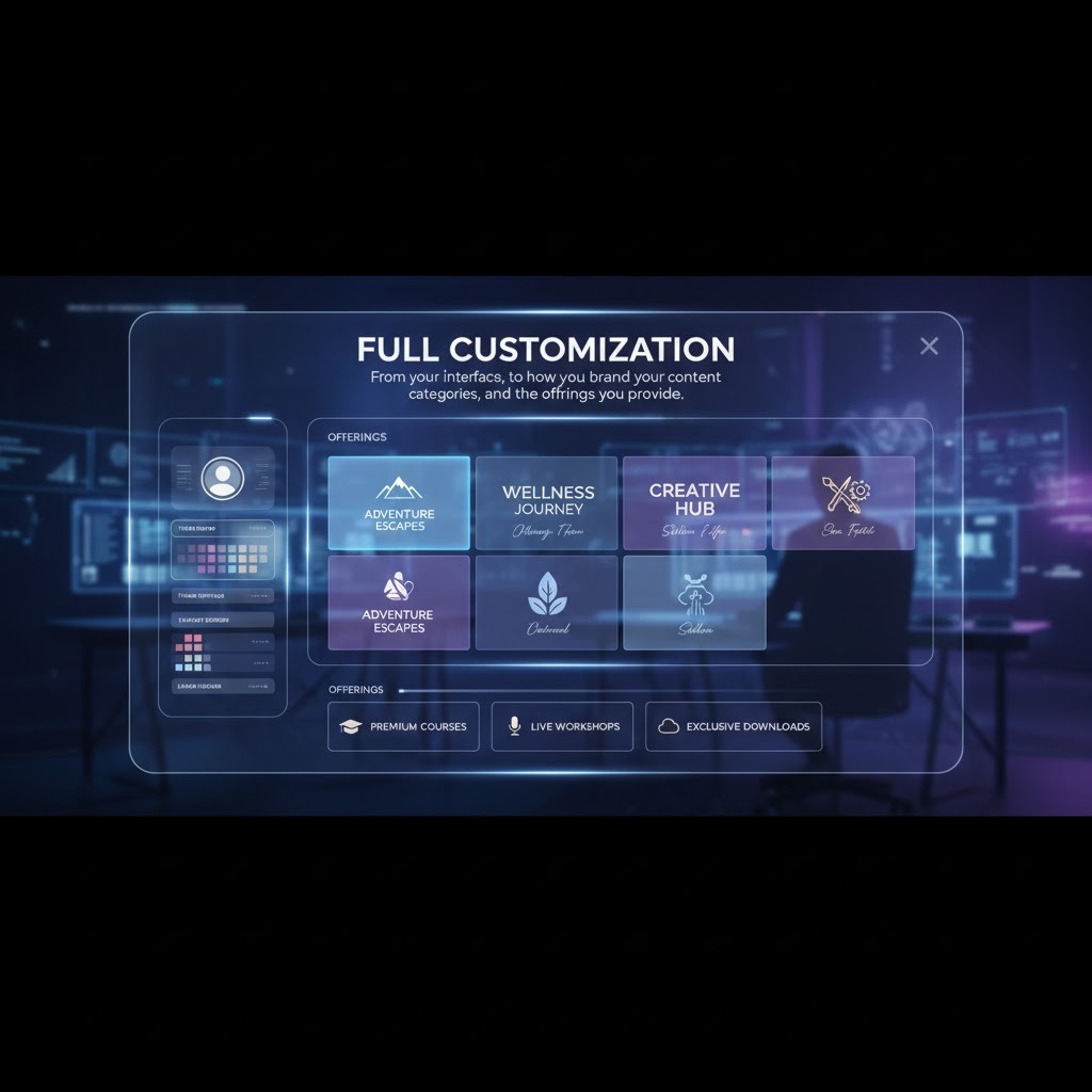 3. Full Customization: - How White Label OTT Platforms Help You Build Your Own Netflix-Style Service