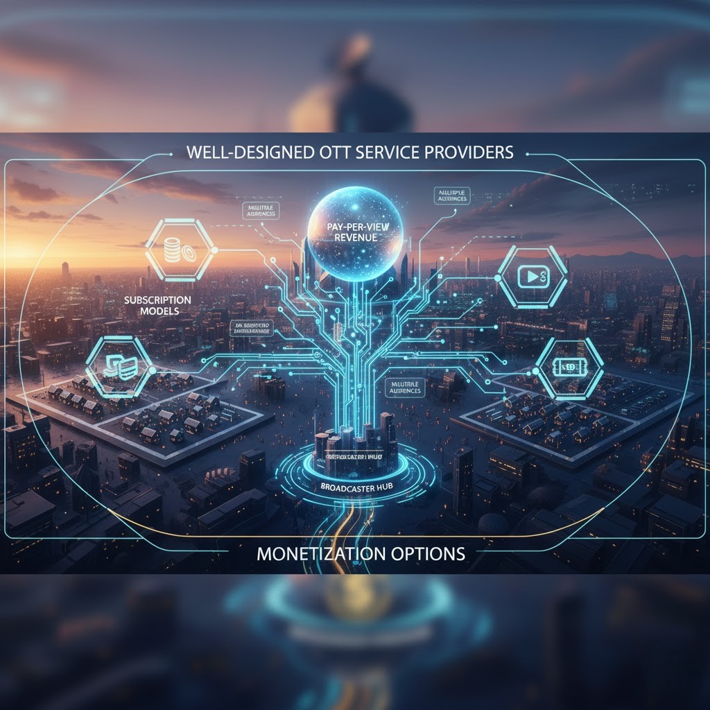 Monetization Options -Why Media Companies Are Switching to Smart OTT Service Providers 