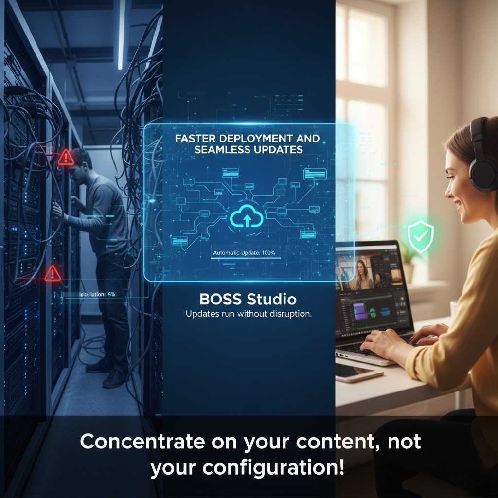 Faster Deployment and Seamless Updates - How Cloud Broadcasting Enhances Efficiency and Flexibility for TV Channels