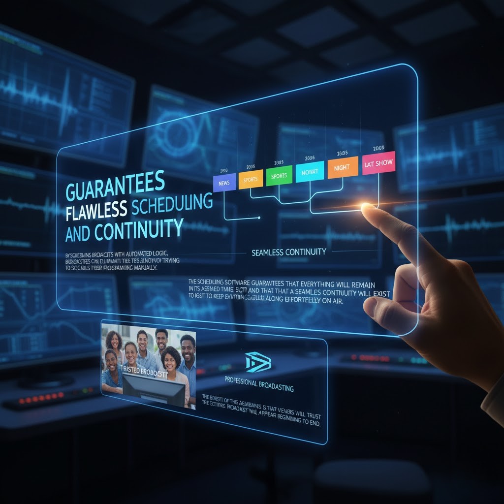 Guarantees Faultless Scheduling and Continuity - Top Benefits of Using a Broadcast Scheduler for Seamless Channel Management