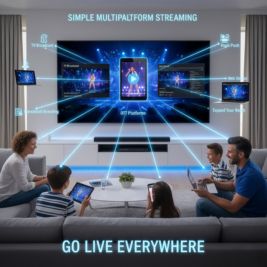 Simple Multiplatform Streaming - How TV Broadcast Automation Transforms the Way You Schedule, Stream, and Manage Content