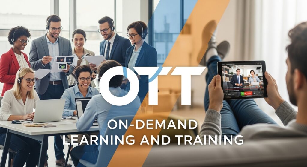 On-Demand Learning and Training - 10 Strategic Benefits of OTT Digital Platforms for Businesses and Educators
