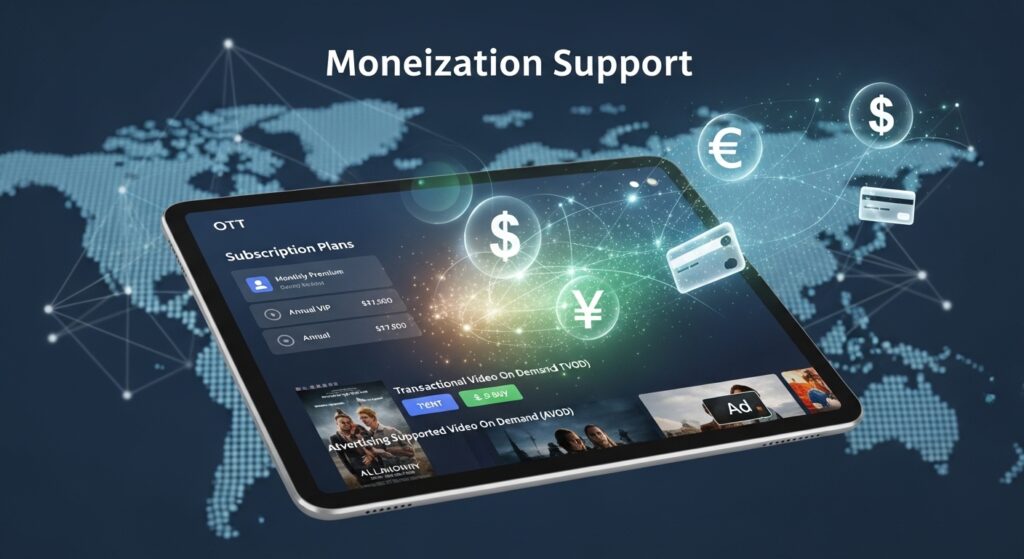Built in Monetization Support - The Ultimate Guide to Choosing the Right CMS for Your OTT Platform