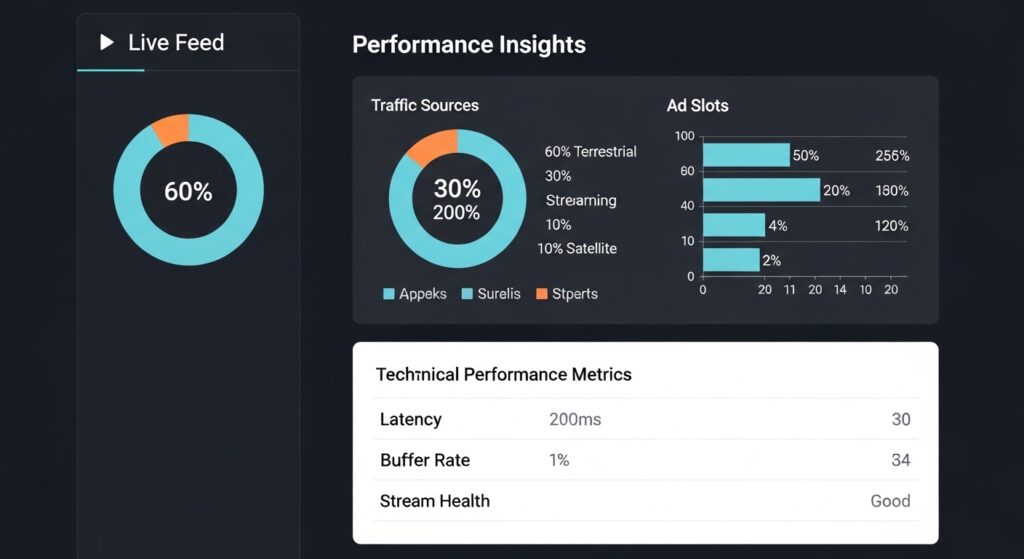 Performance Insights and Real-time Analytics - Top 7 TV Broadcasting Software Features Every Channel Needs in 2026