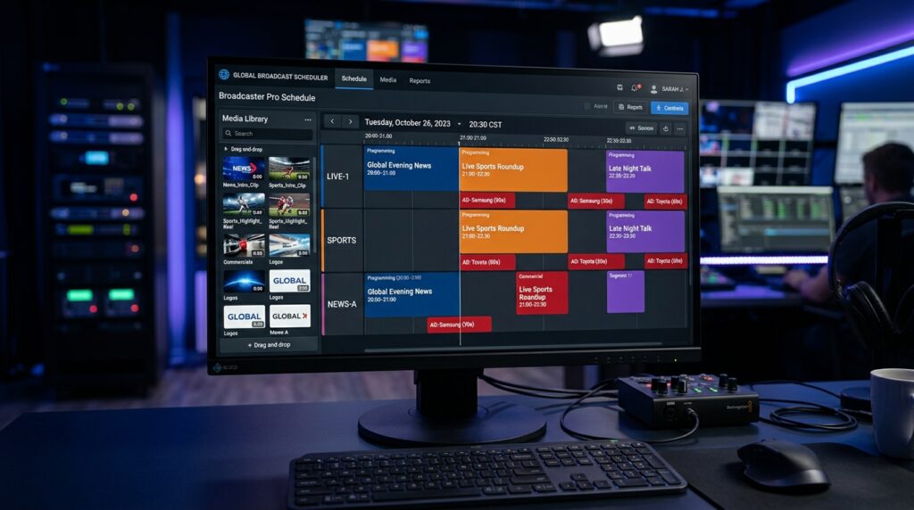 When Scheduling and Traffic Share the Same Language - Unified Broadcast Scheduling and Traffic Solutions