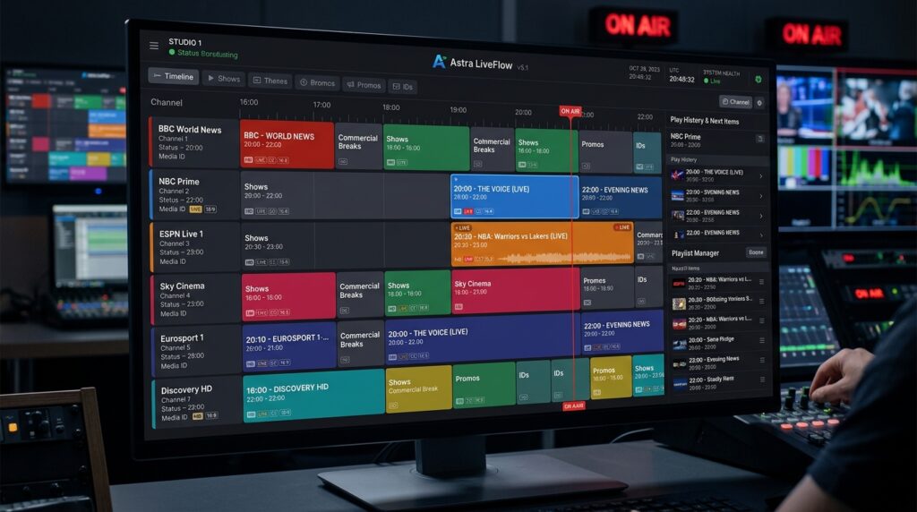 The Nature of Broadcast Traffic Isn’t Static - How Advanced TV Broadcasting Software Simplifies Traffic & Scheduling

