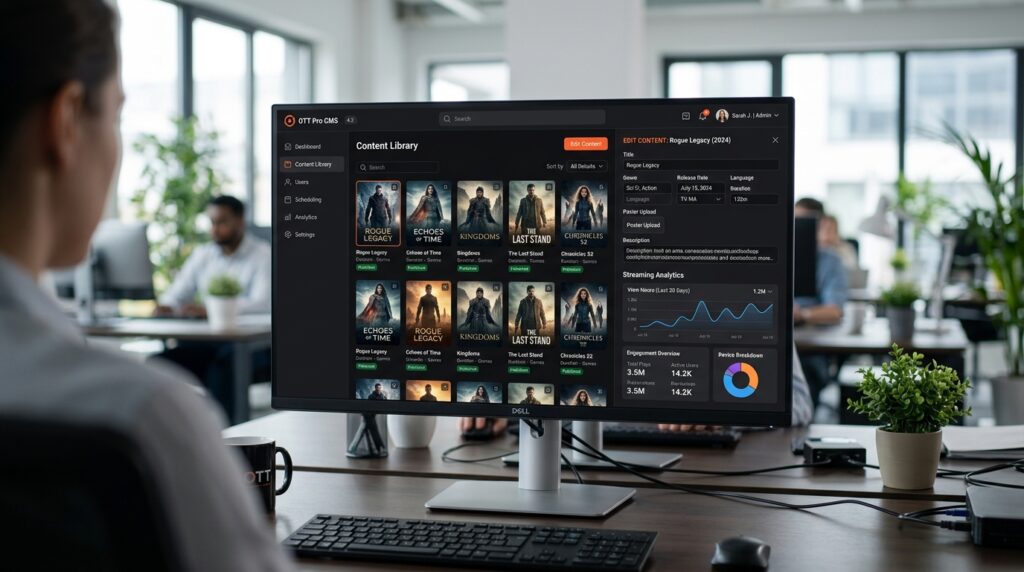 Content Management System (CMS) - White Label OTT Platform Software: Building Your Streaming Service