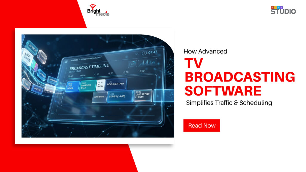 How Advanced TV Broadcasting Software Simplifies Traffic & Scheduling