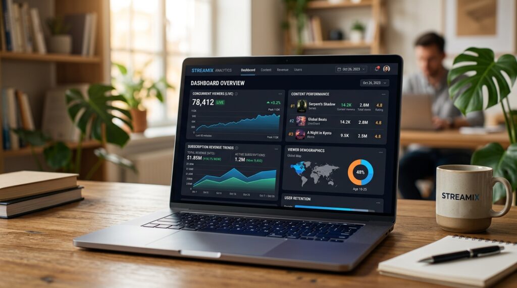 Analytics / Reporting - White Label OTT Platform Software: Building Your Streaming Service