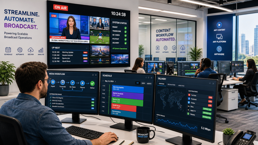 How Do Broadcast Media Solutions Make Life Easier for Broadcasters? - Choosing the Right Broadcast Media Solutions for Modern Operations
