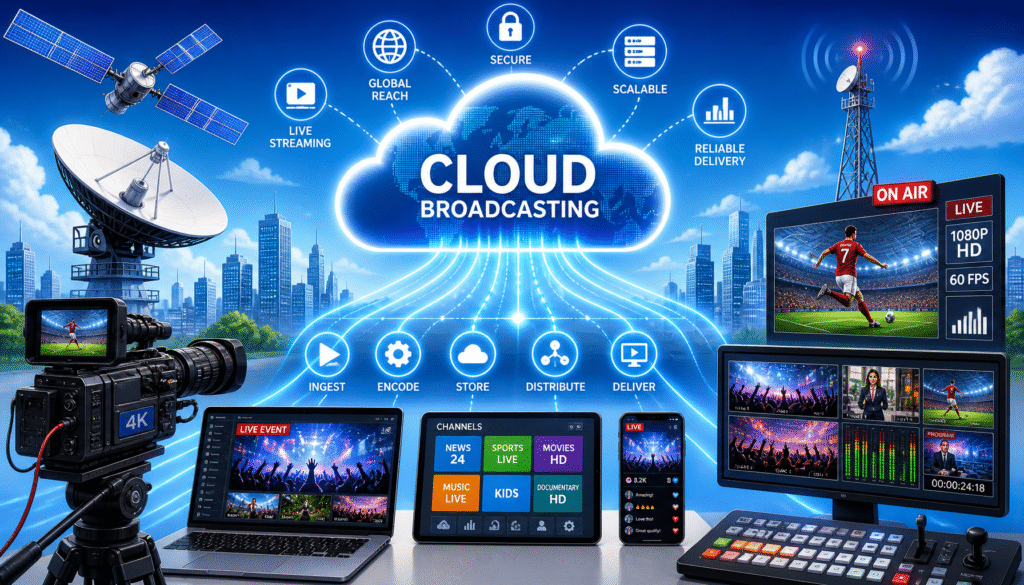 What Is Cloud Based Broadcasting All About? - Cloud Based Broadcasting: A Paradigm Shift for Broadcasters